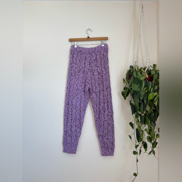Free People Intimately Under The Mistletoe Joggers In Purple - Picture 7 of 8